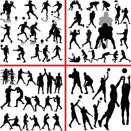 sports mixのイラスト素材