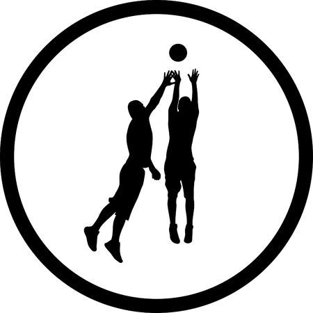 basketball playerのイラスト素材
