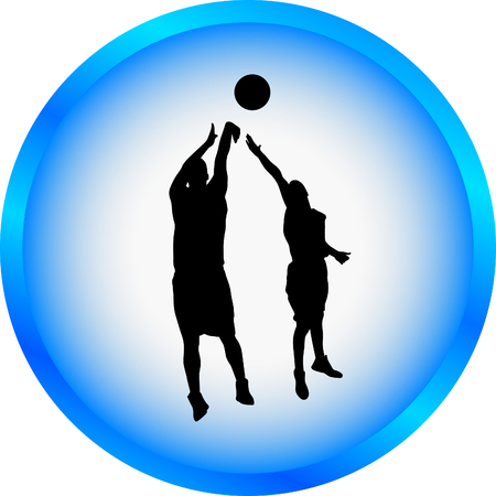 basketball playerのイラスト素材