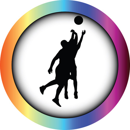 basketball playerのイラスト素材