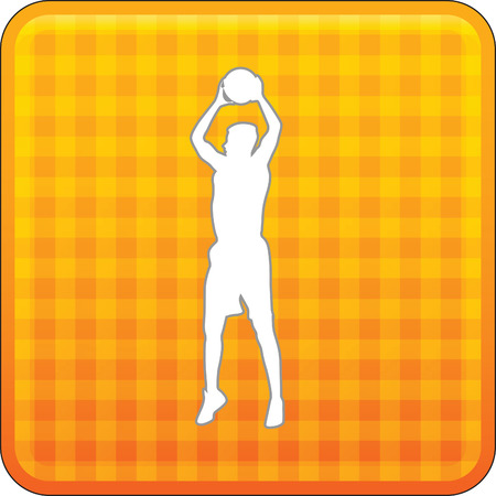 basketball playerのイラスト素材
