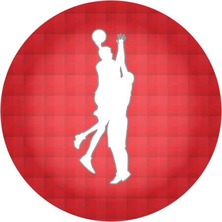 basketball playerのイラスト素材