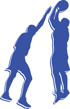 basketball playerのイラスト素材