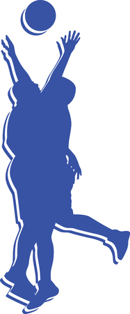 basketball playerのイラスト素材