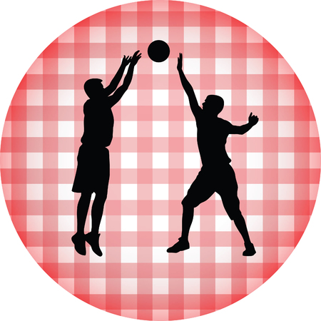 basketball playerのイラスト素材