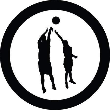 basketball playerのイラスト素材
