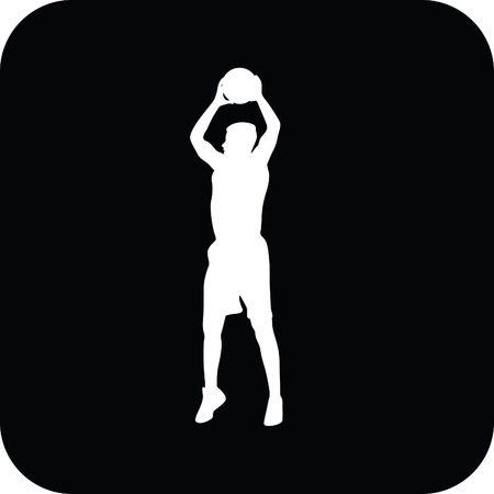 basketball playerのイラスト素材