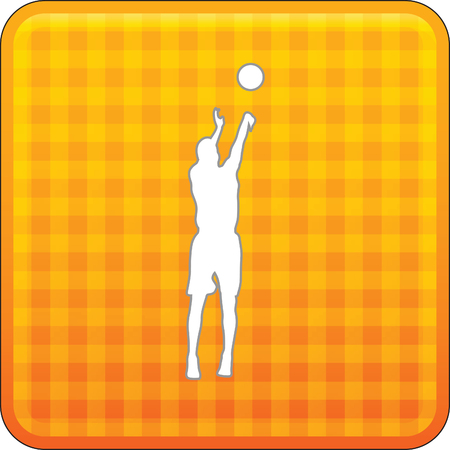 basketball playerのイラスト素材