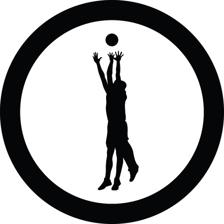 basketball playerのイラスト素材