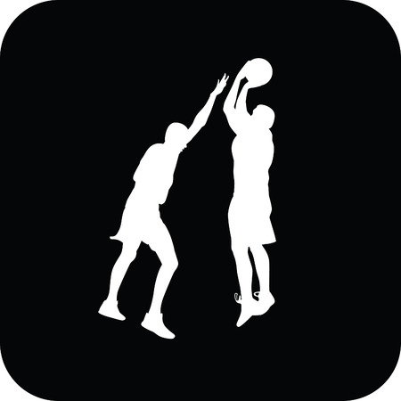 basketball playerのイラスト素材