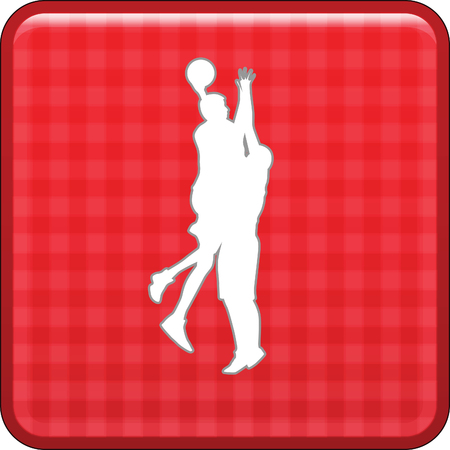 basketball playerのイラスト素材