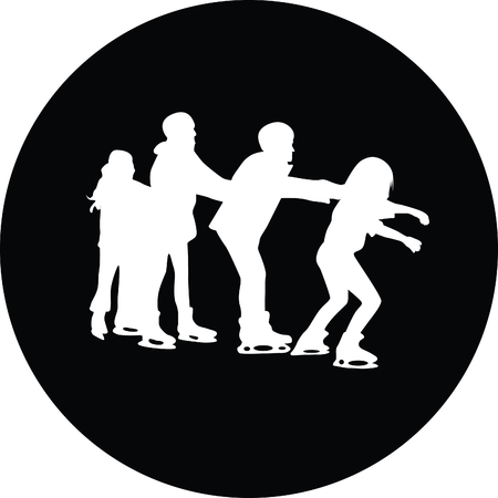 skatingのイラスト素材