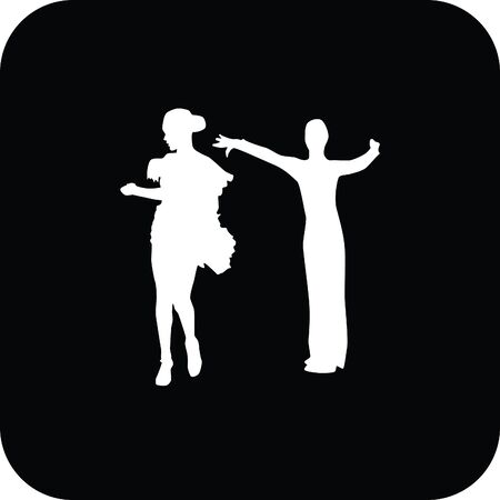 dance peopleのイラスト素材