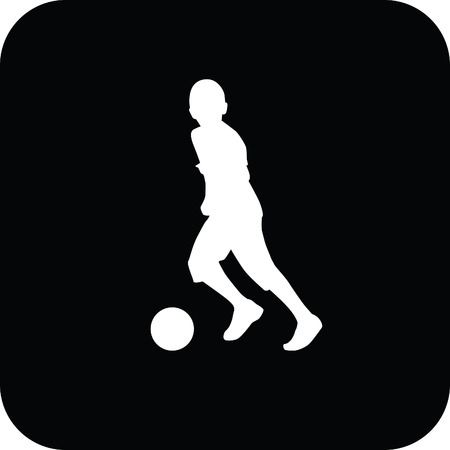 kid play soccerのイラスト素材