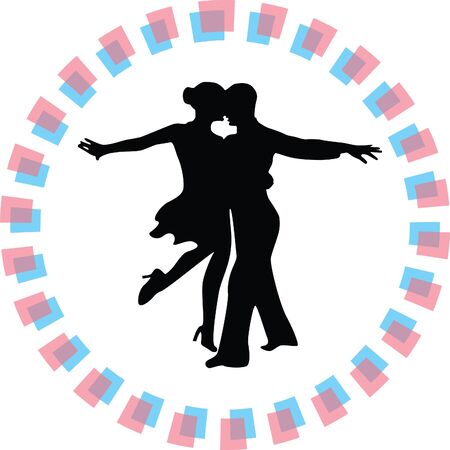 dance peopleのイラスト素材