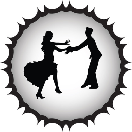 dance peopleのイラスト素材