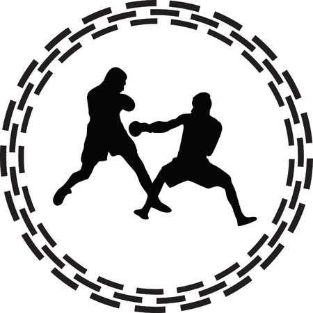 boxingのイラスト素材