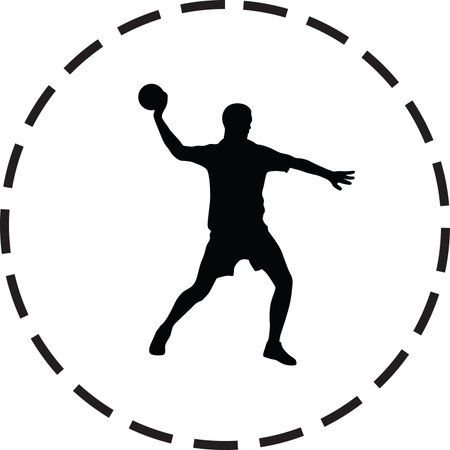 handballのイラスト素材