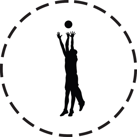 basketball playerのイラスト素材