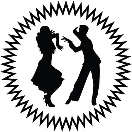 dance peopleのイラスト素材