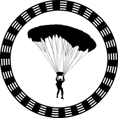 parachutistのイラスト素材