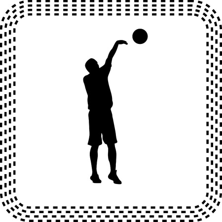 basketball playerのイラスト素材