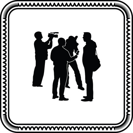 interviewのイラスト素材