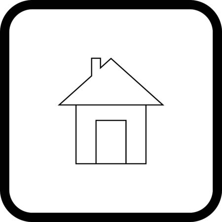 house vector iconのイラスト素材