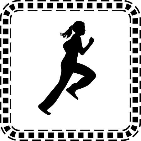 runnerのイラスト素材