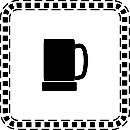 drinking glass vector iconのイラスト素材