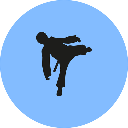 taekwondoのイラスト素材