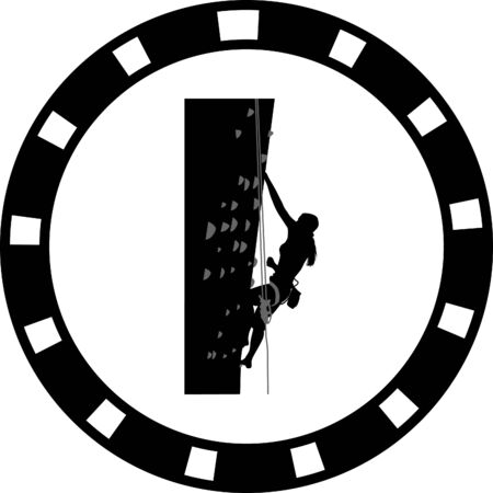 climber schoolのイラスト素材