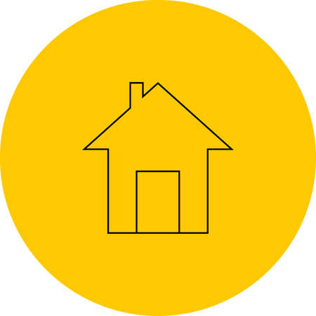 house vector iconのイラスト素材