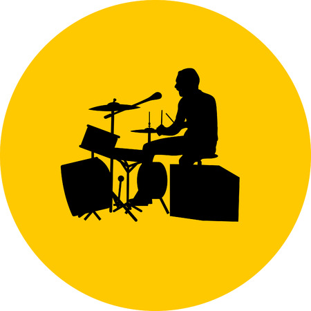 drumerのイラスト素材