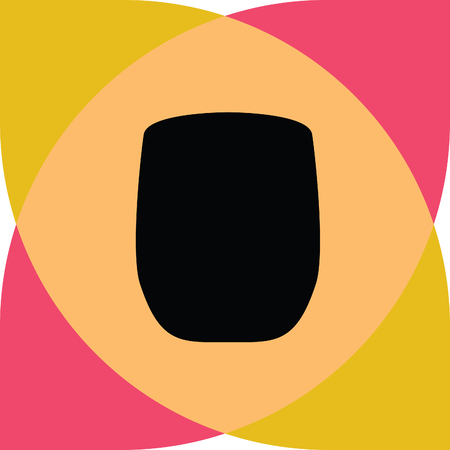 drinking glassのイラスト素材