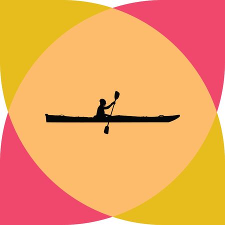 kayakのイラスト素材