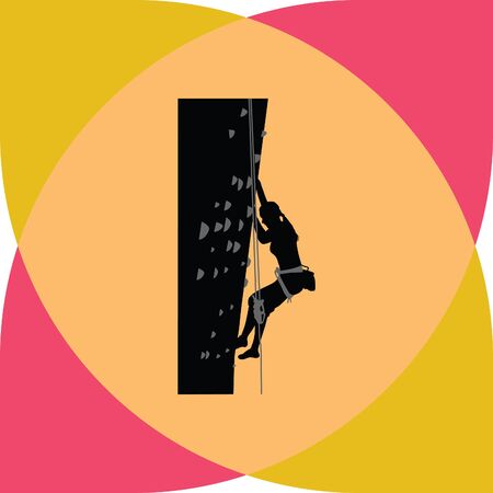 climber schoolのイラスト素材