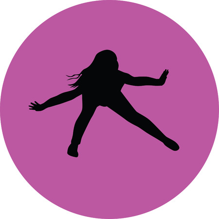 street danceのイラスト素材