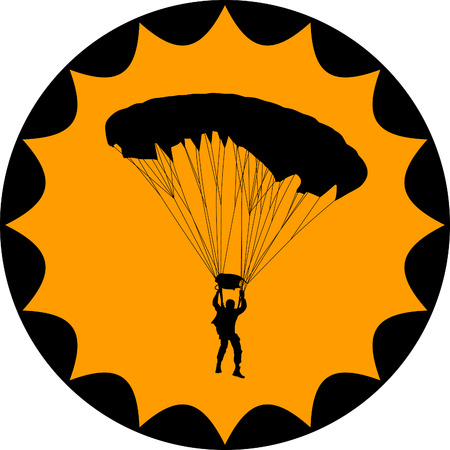 parachutistのイラスト素材