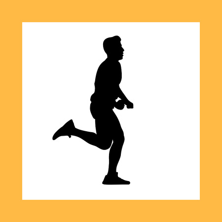 runnerのイラスト素材