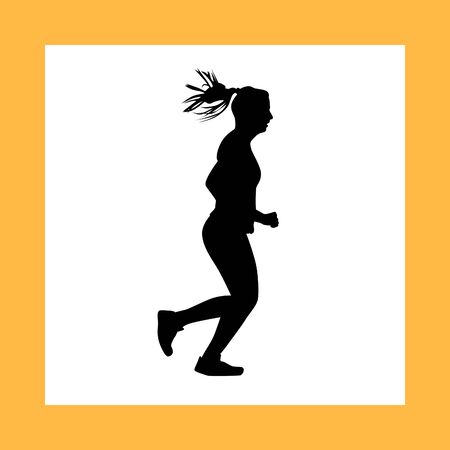 runnerのイラスト素材