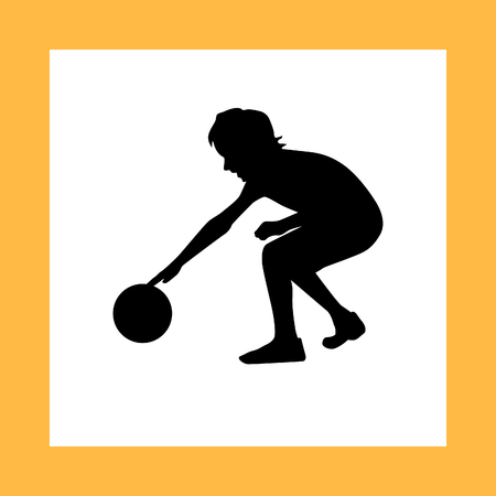 kid play soccerのイラスト素材