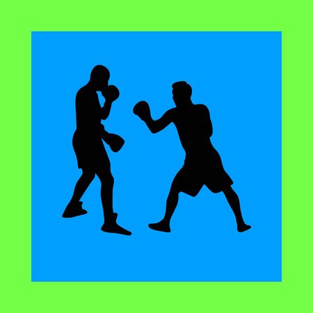 boxingのイラスト素材