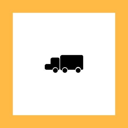 truck vector iconのイラスト素材