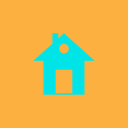 house vector iconのイラスト素材