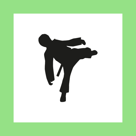 taekwondoのイラスト素材