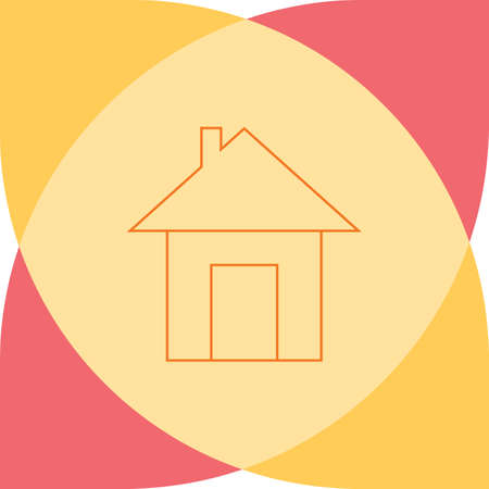 house vector iconのイラスト素材