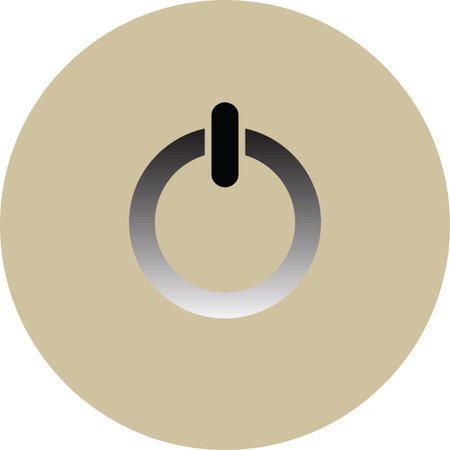 power button vector icon