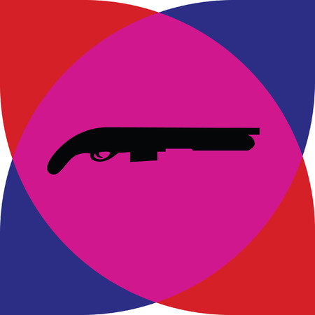 shotgunのイラスト素材