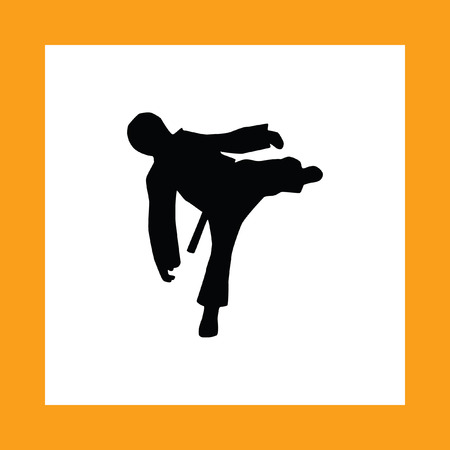 taekwondoのイラスト素材